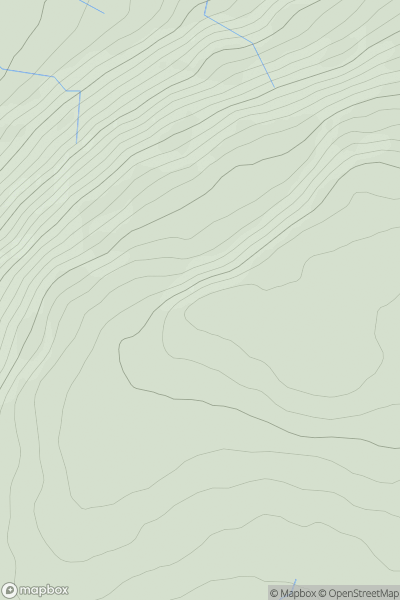 Thumbnail image for Simon's Seat [Central Pennines] showing contour plot for surrounding peak